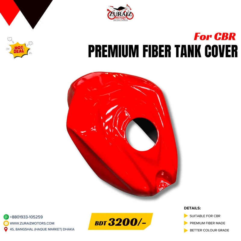 PREMIUM FIBER TANK COVER for CBR (2018)