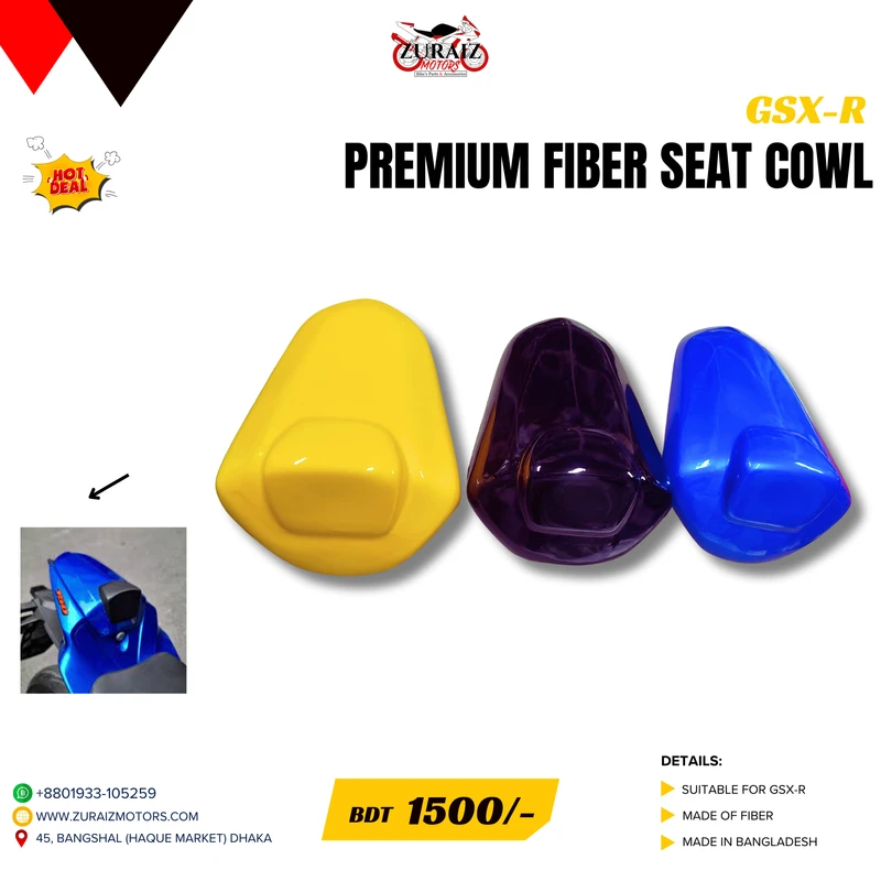 PREMIUM FIBER SEAT COWL for GSX-R