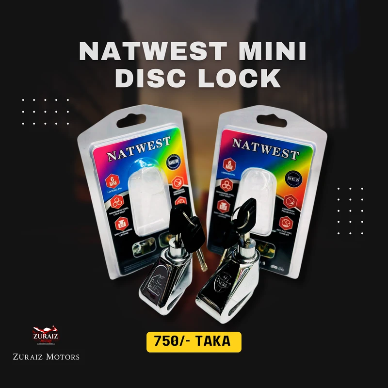 NATWEST MINI DISC LOCK - Image 1