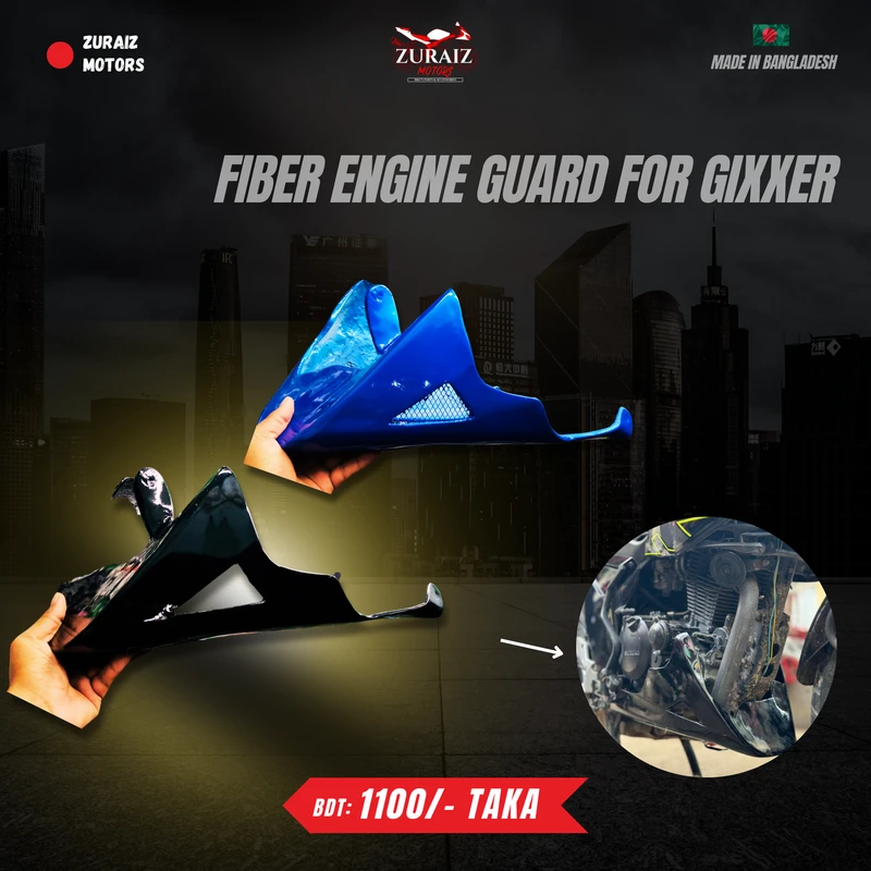 FIBER ENGINE GUARD for GIXXER
