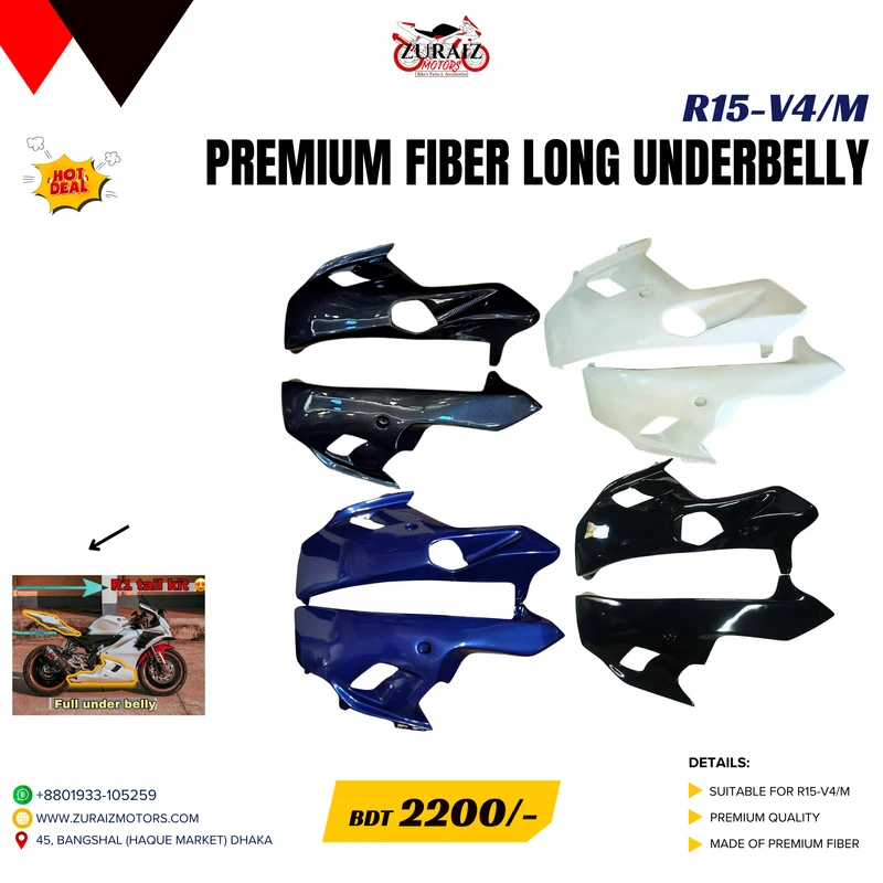 PREMIUM FIBER LONG UNDERBELLY for R15-V4/M