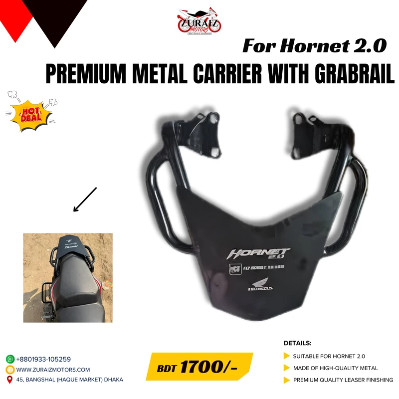 PREMIUM METAL CARRIER with GRABRAIL for HORNET 2.0
